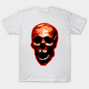 Zed The Red Dead Skeleton Head T-Shirt